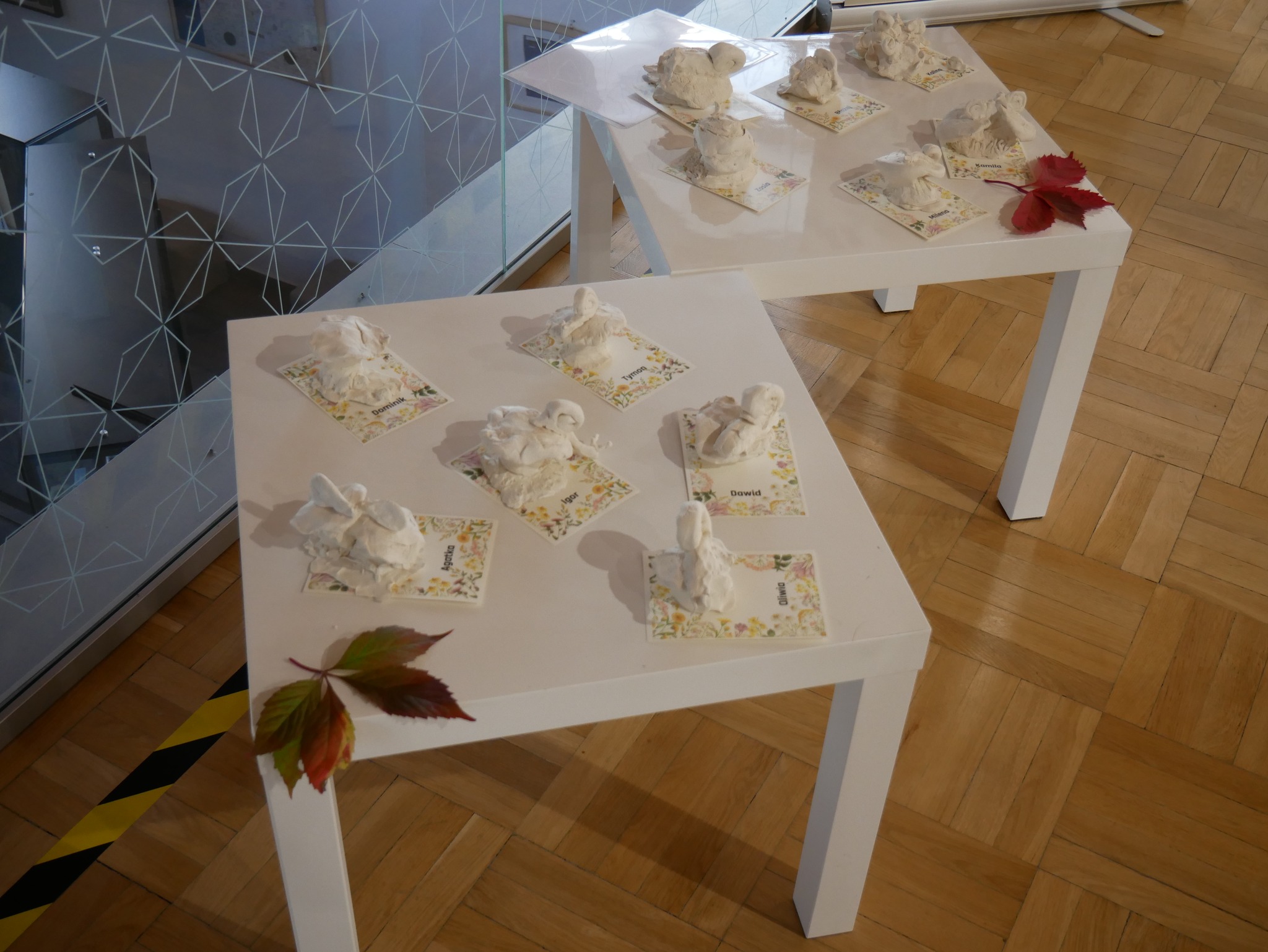 Otwarcie wystawy prac plastycznych